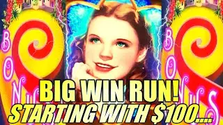 LOLLIPOPS & MUNCHKINS FOR THE BIG WIN!! MUNCHKINLAND WIZARD OF OZ Slot Machine (LIGHT & WONDER)