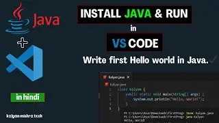 How to Install and Run Java in Vs code in 2024 🔥🔥 | Setup Your Visual Studio code for Java. 🤷&zwj;♂️
