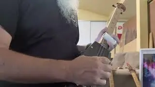 &ldquo;Hillbilly (poor man&rsquo;s) Prince - 3 string coffin guitar