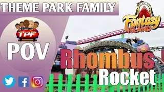 The Rhombus Rocket On-Ride POV 4K (Fantasy Island