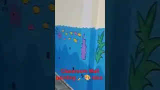 classroom Wall painting 🖌️🎨 ideas