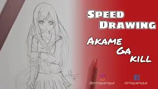 PASSO A PASSO AKAME GA KILL - SPEED DRAWING
