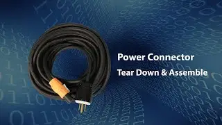LED display power connector tear down & assemble | Grace Visual LED Display