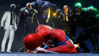 Spider-Man VS Sinister Six Fight Scene  - Marvel's Spider-Man Remastered