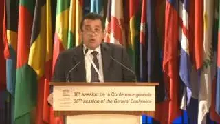 Discurso del Viceministro de Planificaci&oacute;n Estrat&eacute;gica del MPPEU Luis Bonilla ante UNESCO flv