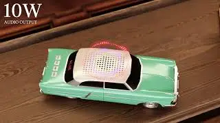 UNIX Capri 52 | Retro Car Speaker with Modern 10W Sound #SoundReimagined