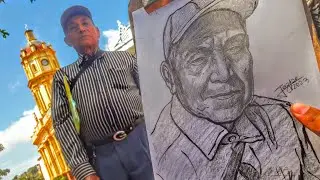 HICE UN DIBUJO EN PALMIRA 🏺 (Municipio Guasimos) | JAZPE
