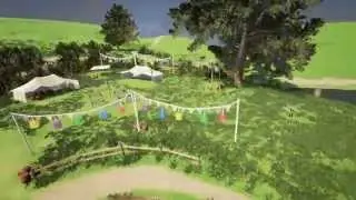 Hobbiton created in Unreal Engine 4
