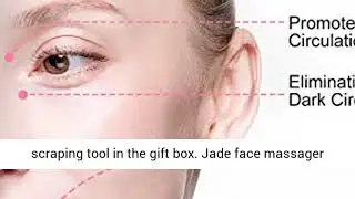 Deciniee Jade Roller and Gua Sha Tools Set - Anti Aging Rose Quartz Roller Massager - 100% Real