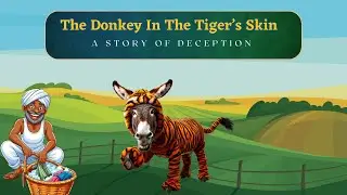 The Donkey In The Tiger's Skin | Children's Moral Story of a Cunning Dhobi and his Donkey