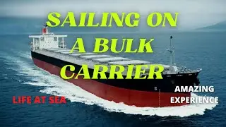Best Incredible Drone View of a Bulk Carrier Ship | Sailing Experience #submersibleUnited stand