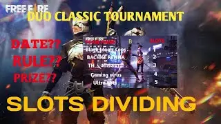 CLASSIC DUO TOURNAMENT||IMPORTANT MESSAGE ⚠️⚠️||FIREMONT GAMING.#tournament#freefire#duotournament..