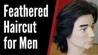 Feathered Haircut for Men - TheSalonGuy