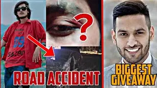 FADI & an Other rapper horrible accident on GT ROAD | Zaid Ali t doing big Giveaway | TaserBoi