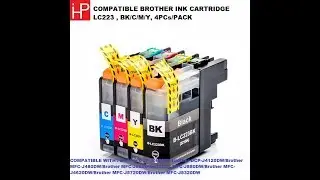 COMPATIBLE BROTHER INK CARTRIDGE LC223 , BK/C/M/Y