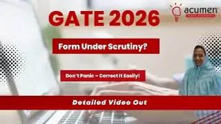 🎯 GATE Form Under Scrutiny? Don&rsquo;t Panic!