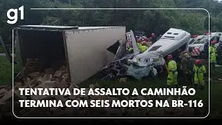 Jornal Hoje: Roubo de caminhão termina em tragédia no Paraná