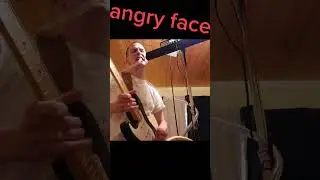 Angry face, heavy metal - written by me. enjoy! talkbox #guitar #scream
