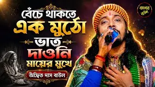 বেঁচে থাকতে এক মুঠো ভাত ! অদ্বৈত দাস বাউল ! Beche thakte ek moto vat ! Banglar baul!