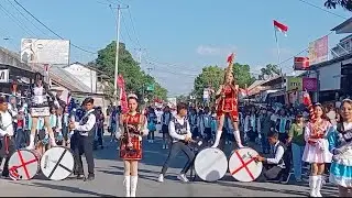 DRUM BAND SMP NEGERI 2 WAINGAPU SUMBA TIMUR😍😍 #karnaval 