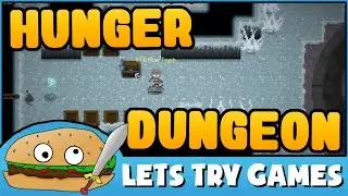 HUNGER DUNGEON 🎮 A Free To Play Pixel Puncher 🍔 Lets Try Games 🍔