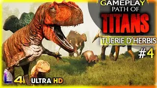TUERIE D'HERBIS & ADOPTION !!!! | PATH OF TITANS |  GAMEPLAY FR