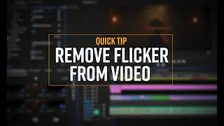 How to Quickly Remove Flicker from ANY Video // Flicker Free [2020]