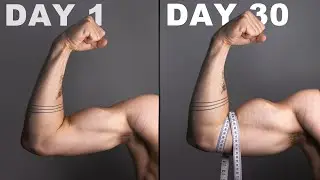 I did 100 Tricep Curls Everyday for 30 DAYS&hellip; (Measured Results)