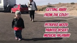 RV Life Adventures | Mills Canyon | Musical Highway | Petrified Forest | Painted Desert