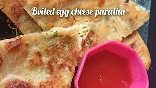 boiled egg cheese paratha | tiffin box idea | by easy spice eats