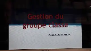Gestion du Groupe Classe