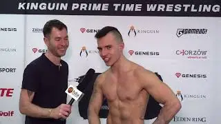 Justin Joy podczas gali Prime Time Wrestling:Blackout