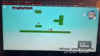 Client-Side Prediction Test - Computer Science NEA