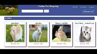online petshop website using php and mysql | free source code download