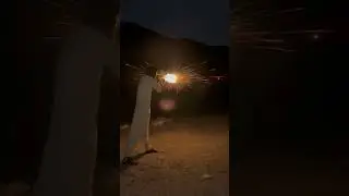 Hungarian AMD-65 muzzle flash