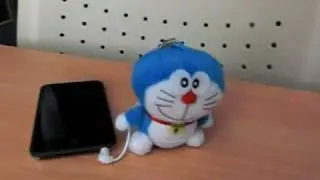 [Strapya World Premire] Speaker Plush Doll Cell Phone Charm!