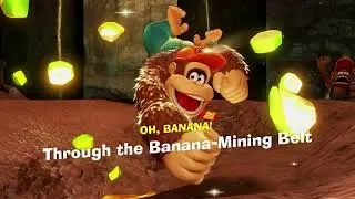 Donkey Kong Bananza - Ingot Isle 0: Explore Mining Site SL1 Tunnel: Find Bananas | Prospector Monkey