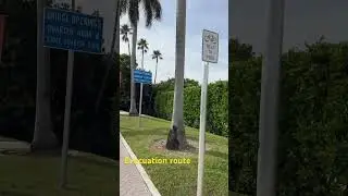 So this is the evacuation route