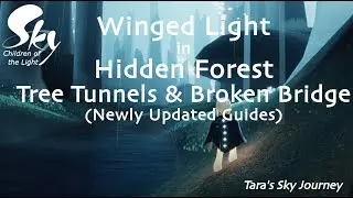 Winged Light in Hidden Forest (Tree Tunnels & Broken Bridge) - Sky: Children of the Light