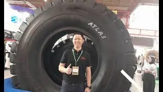 LINGLONG TIRE DEBUT DAN LAUNCHING GIANT TIRE SIZE 2700R49 MEREK ATLAS DI MINING EXPO 2024