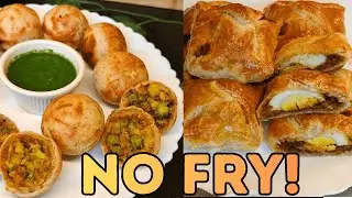 Egg Puff Without Frying | Litti Samosa Without Frying | Easy Ramzan Iftar Recipe