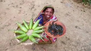 How Santali Tribe Women Cooking Delicious Lata Fish With Brinjal|Simple and tasty fish curry Recipe