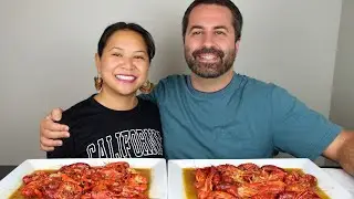 Chinese CRAWFISH BOIL Mukbang *Spicy Mala and Garlic Flavored Crawfish