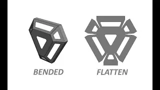 Solidworks Sheet Metal Bracket Model & Animation #2 | Bending & Flat Pattern | SHEETSHIELD