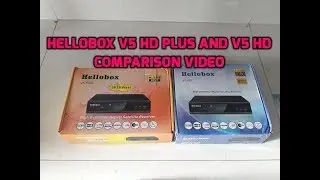 Hellobox V5 HD Plus And V5 HD.. Main Difference