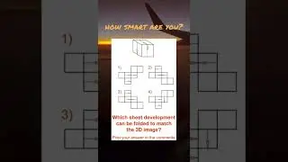 Sunrise Mind Exercise No. 024 #spatial #vizualization #brainteaser #morningroutine