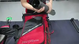 Nika archery- Archery backpack-How to use it? #archery