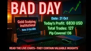 136 pip Profit Today | Live Gold Trading | XAUUSD Scalping & Institutional Order Flow | 21 Oct