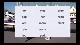 ICAO alphabet with test