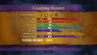 The Banner Saga 2 | Survival Mode Final Battle Hard Difficulty (Krumr's Mentor Trophy)